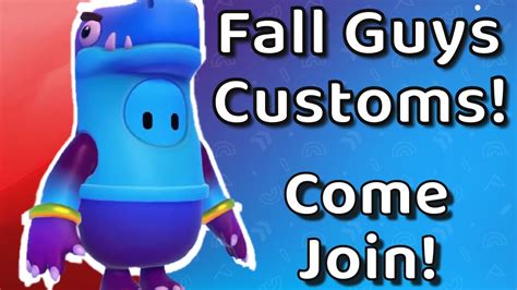 Fall Guys Custom Games Live Custom Lobbies With Viewers Youtube