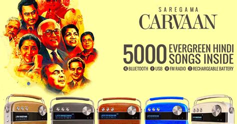 Saregama Carvaan 5000 Songs List Download PDF