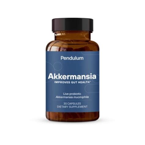 New Pendulum Akkermansia Live Probiotic Supplement 30 Capsules Exp 5 26