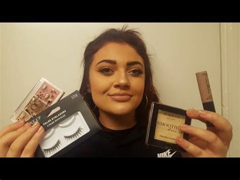 POUNDLAND MAKE UP Full Face Using Only Poundland Make Up YouTube