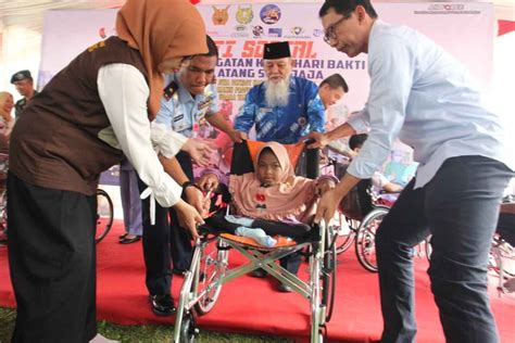 Gelar Baksos Lanud ATS Salurkan Kaki Palsu Hingga Operasi Katarak Dan