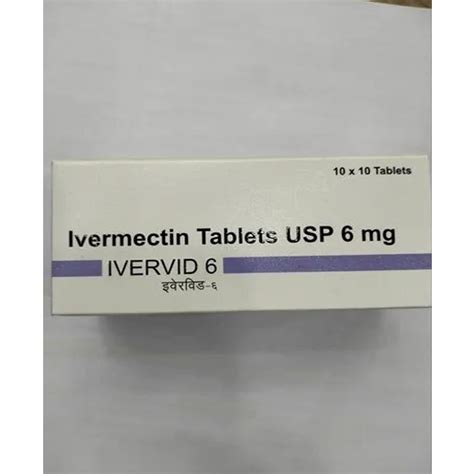 Ivervid Ivermectin Mg Tablets At Rs Strip Of Tablets In