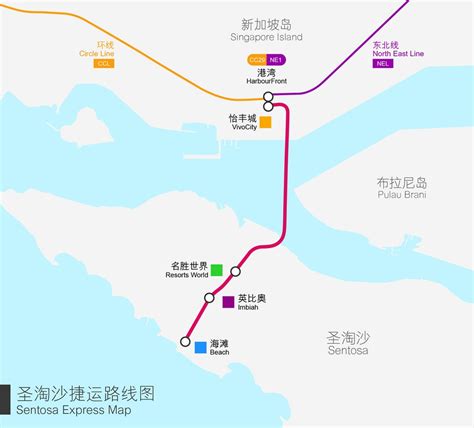 sentosa express route map living nomads travel tips guides news