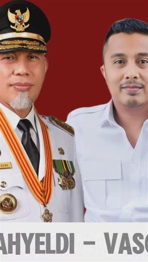 PKS Dan Gerindra Usung Mahyeldi Vasco Pada Pilkada Sumbar 2024