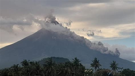 Rockfall Occurrences Volcanic Quakes Recorded In Mayon In Past