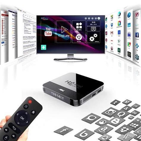 Android tv box Android 9 / Tv Box Android 4K / Mediaplayer voor Tv ...