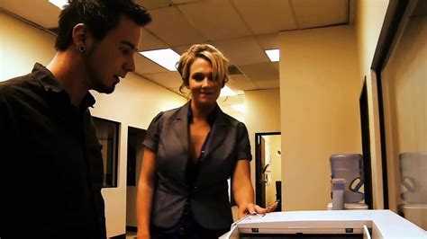 Nikki Sexx Bends Over Her Desk And Gets Her Shaved Pussy Stuffed Hard XHamster