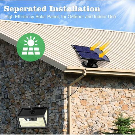 Comely Outdoor Solar Wall Light With Motion Sensor Leds