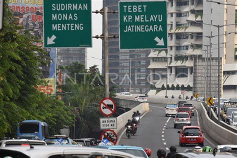 Rencana Pemberlakuan E Tilang Di Jlnt Casablanca Antara Foto