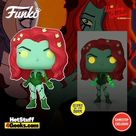 New Poison Ivy Glow Funko Pop Gamestop Exclusive