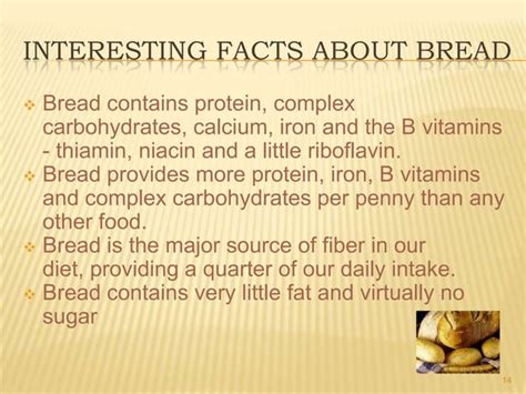 The Chemistry Of Baking Bread