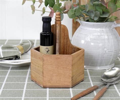 Pemberton Mango Wood Caddy