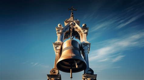 Premium Ai Image A Photo Capturing The Beauty Of A Church Bell Tower