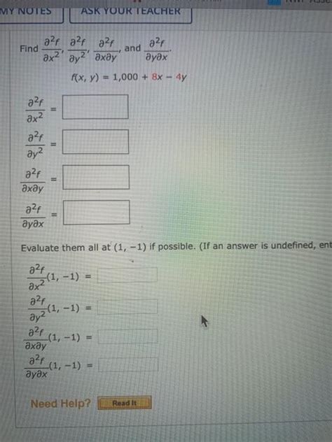 Solved Miy Notes Ask Your Teacher Find And Chegg