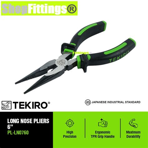 Jual TEKIRO Tang Lancip Panjang 6 Inch Tang Buaya 6 Long Nose Pliers