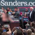 Topless Protesters Disrupt Bernie Sanders Rally In Nevada CNN Video