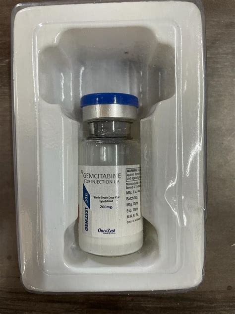 Gemzest Gemcitabine Injection OncoZest 1 Vial At Rs 1284 Vial In Surat