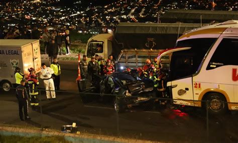 Accidente En La Simón Bolívar Tres Fallecidos Y Tres Heridos Tras