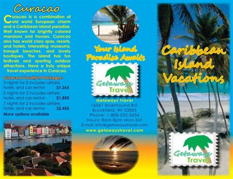 Travel Brochure Lessons Tes Teach With Island Brochure Template