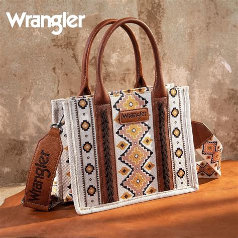 Wrangler Tote Bag Western Purses Women Shoulder Boho Aztec Handbags