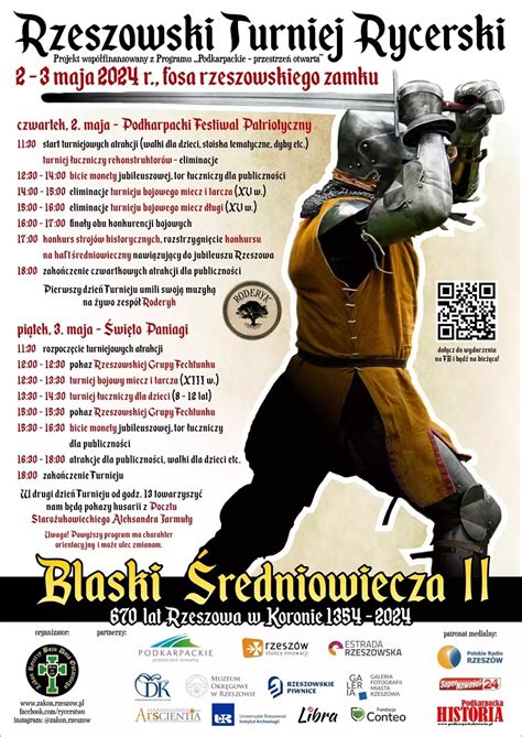 Rzeszowski Turniej Rycerski Blaski Redniowiecza Data Program