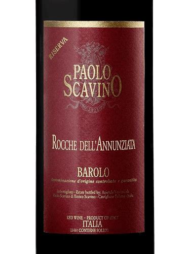 Paolo Scavino Rocche Dell Annunziata Barolo Riserva Vivino