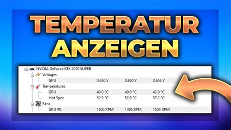 Windows Pc Temperatur Anzeigen Lassen Von Prozessor Grafikkarte