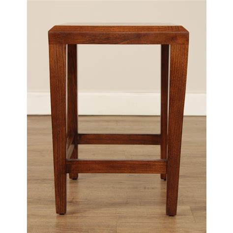 Crate And Barrel Contemporary Wood End Table Chairish