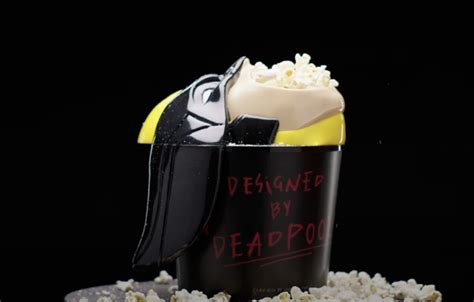 Photos Ryan Reynolds Unveils Deadpool And Wolverine Popcorn Bucket