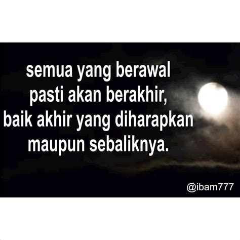 ibam   berawal   berakhir baik akhir