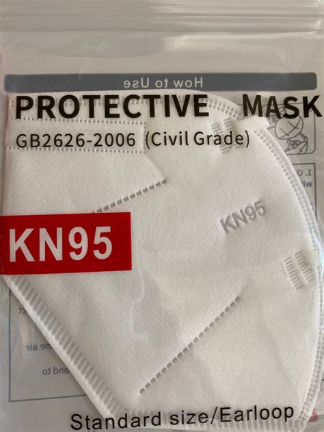 Gb2626 2006 Kn95 Protective Face Mask 1020 Pcs Annex Tools