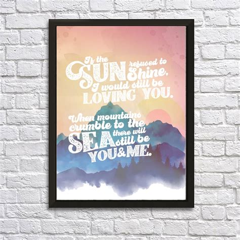 Led Zeppelin thank You Poster, Download Digital Print - Etsy