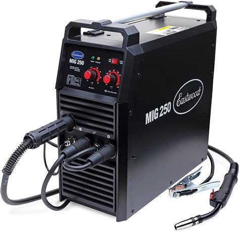 Eastwood 250 Amp Mig Welder Machine For Steel And Aluminum Heavy Duty