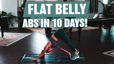 Quick Effective Core Workout Flat Abs In 10 Days Youtube