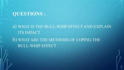 The Bull Whip Effect Ppt