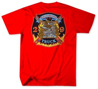 Baltimore City Fire Department Truck 29 Shirt