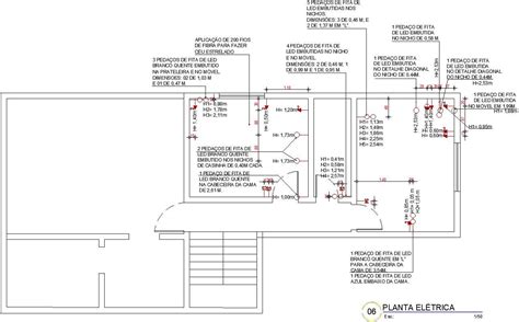 Electrical Plan Layout With Detailing Cadbull