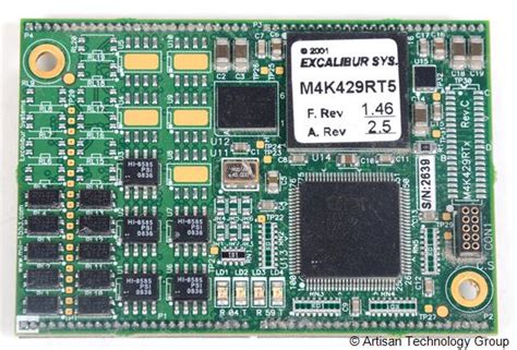 M4k429rt5 Excalibur Systems Intelligent Multichannel Arinc 429