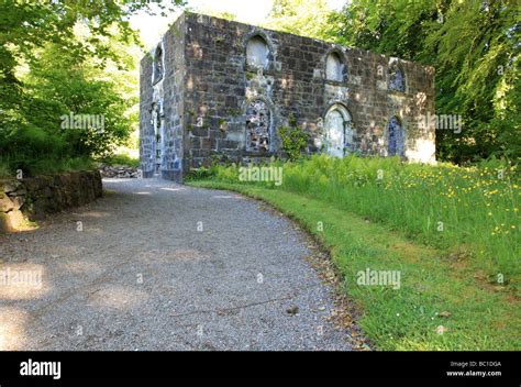 This Ruin Is In The Armadale Castle Gardens On The Isle Of Skye It Is