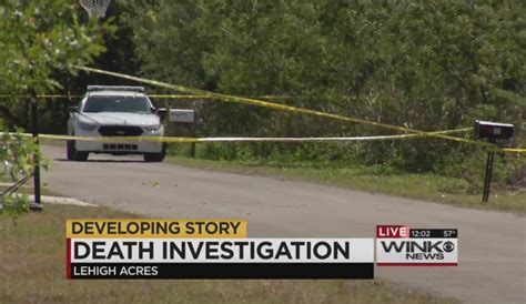 Lcso Investigating Lehigh Acres Death Wink News