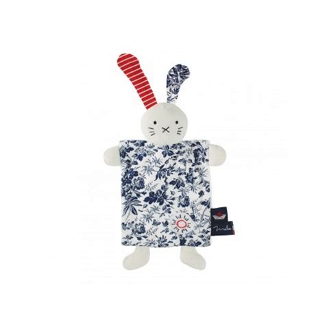 Doudou Lapin Rectangle De Ma Lou Tradition Cm Ma Lou Tradition