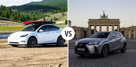 TESLA Model Y VS Lexus UX Autovergleich AUTOGOTT DE