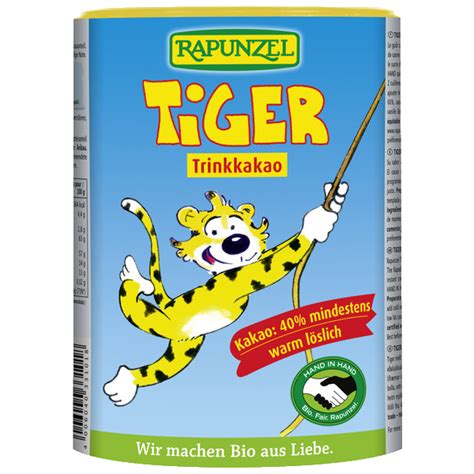 Bio Produkt Tiger Trinkkakao Hand In Hand Rapunzel Naturkost