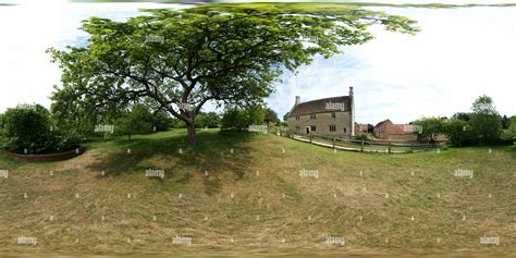 360° view of Woolsthorpe Manor - Birthplace of Sir Isaac Newton - Alamy