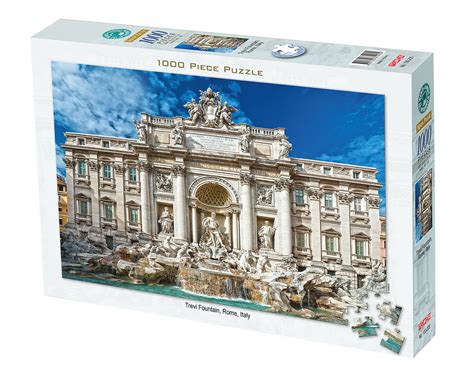 Trevi Fountain Rome Italy 1000 Pieces Tomax Puzzles Puzzle Warehouse