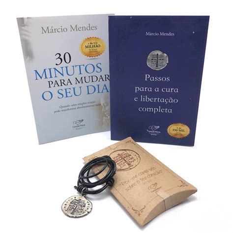 Kit Livros M Rcio Mendes E Cord O Medalha Da Duas Cruzes