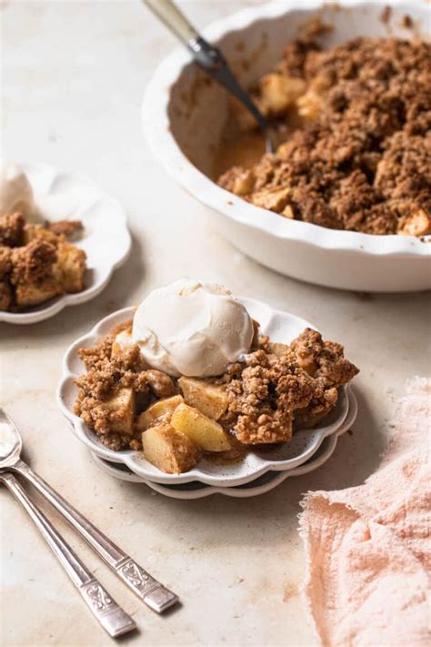 Gluten Free Apple Crumble Without Oats Our Nourishing Table