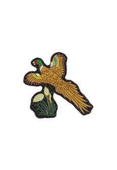 Custom Crw Flying Macaw Parrot Iron On Patch Sew On Patch Grailed