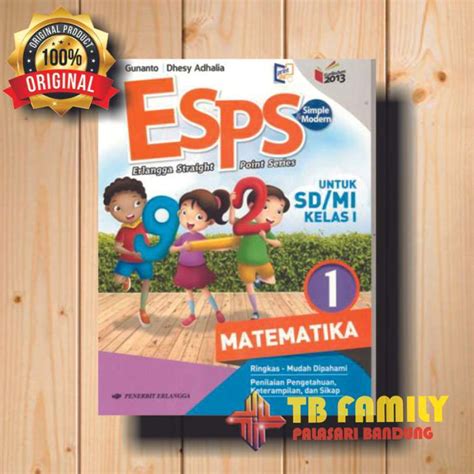 Promo BUKU ESPS MATEMATIKA SD KLS 1 PENERBIT ERLANGGA Diskon 23 Di