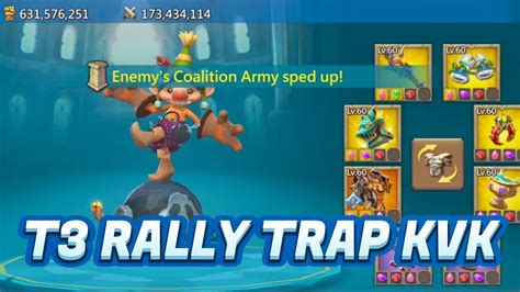 Rally Trap Kvk Way Kvk Highlights Lords Mobile Youtube